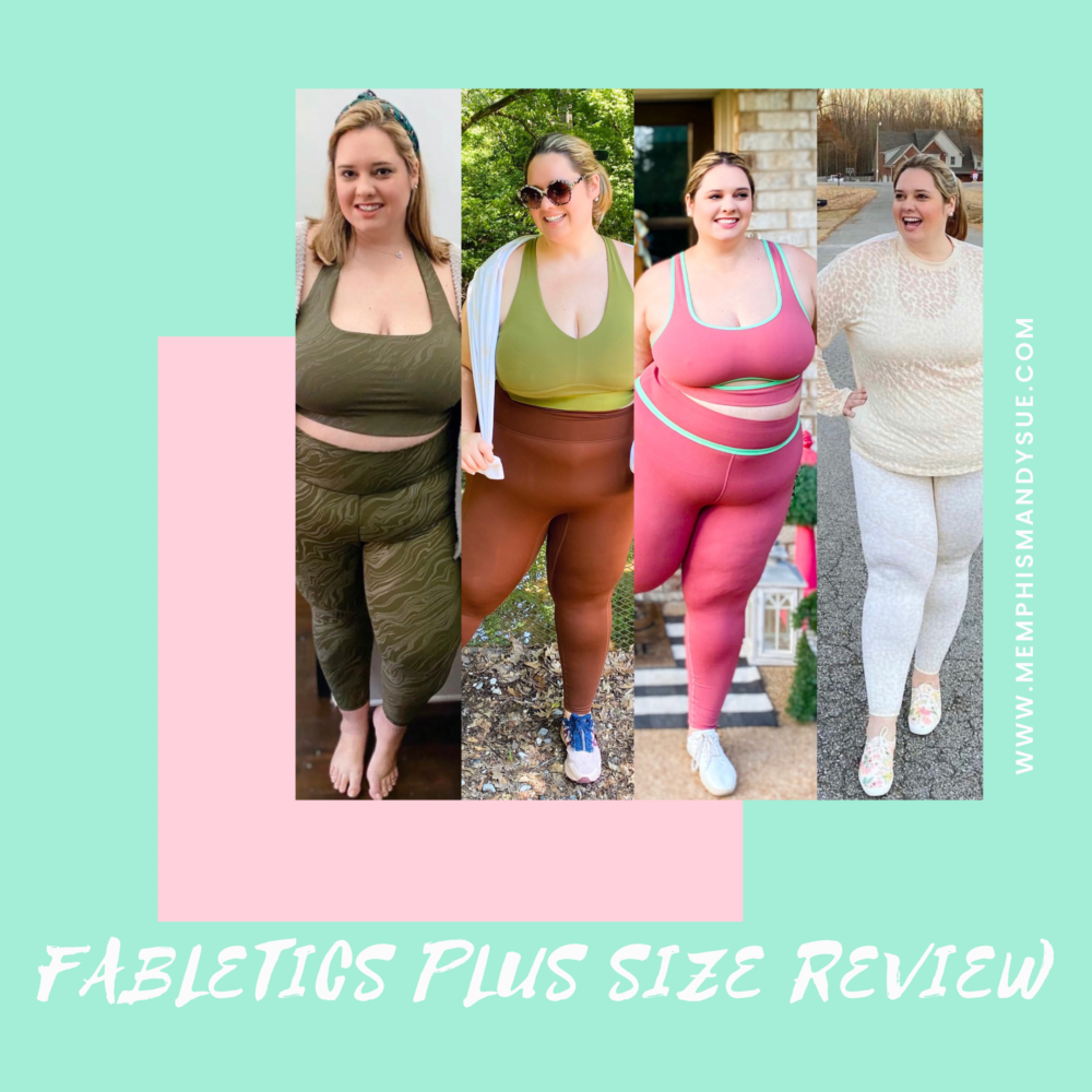 Fabletics Plus Size Review - Memphis Mandysue