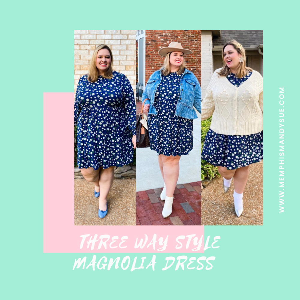 Three Way Style: Magnolia Kitty Dress from Draper James