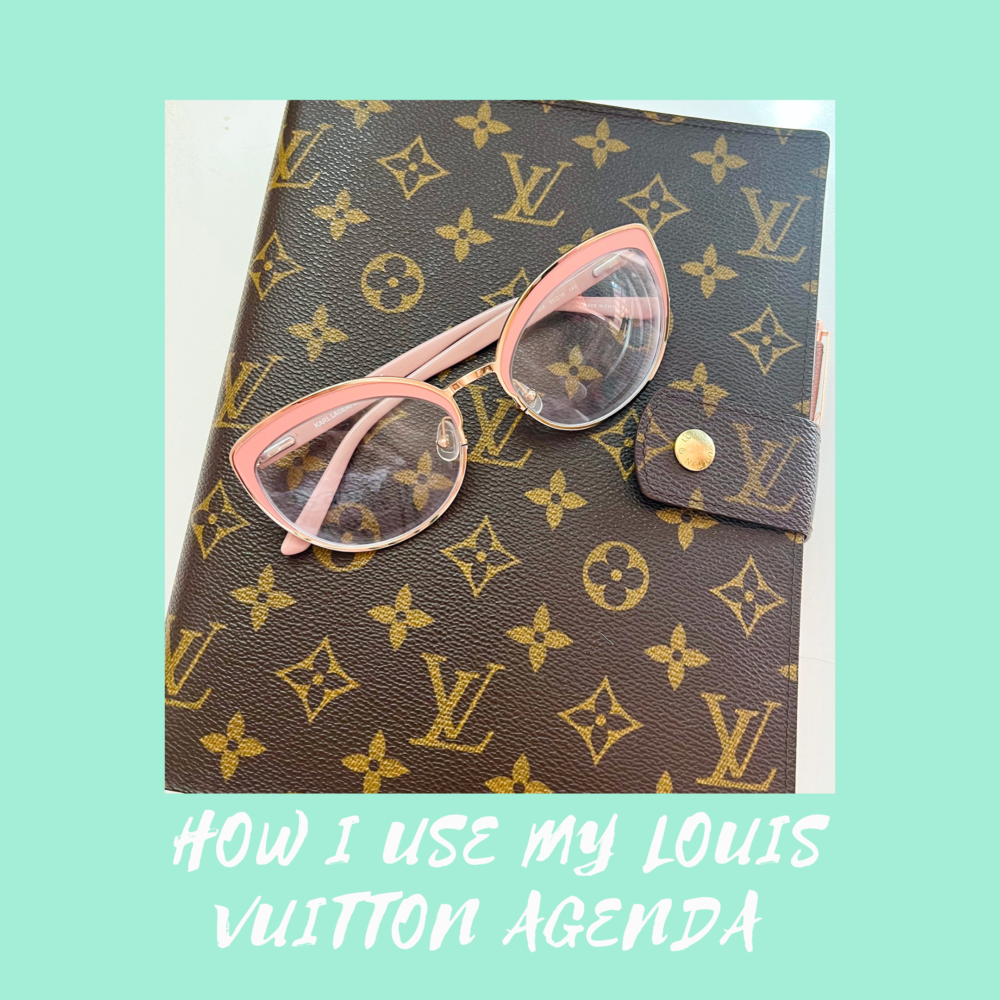 How I use my Louis Vuitton Agenda